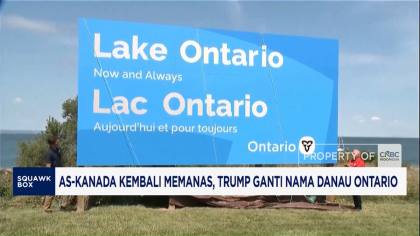 Video: AS-Kanada Kembali Memanas, Trump Ganti Nama Danau Ontario