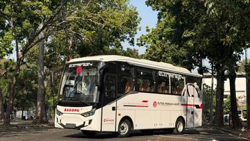 VKTR Pamer Bus Listrik Tambang, Bisa Tempuh 350 Km Sekali Cas