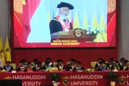 Xanana Gusmão terima doktor kehormatan dari Unhas