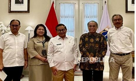 Dubes AS dan Pramono Bertemu Bahas Produksi Film International