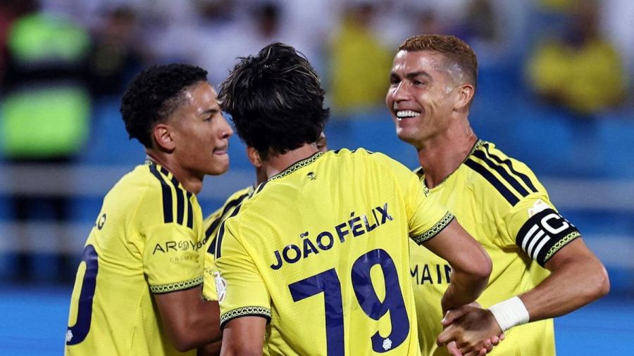 FOTO: Ronaldo Cetak Gol ke-977, Makin Mendekati Sejarah 1.000 Gol