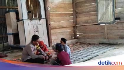 Kisah Bripka Nur Alam, Polisi Jadi Guru Ngaji Anak-anak di Pedalaman Mamasa
