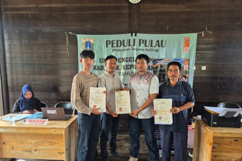 Pemkab kembali "jemput bola" layanan perizinan di Pulau Untung Jawa
