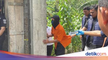 Aan Pembunuh Sekeluarga di Palu Jalani Prarekonstruksi Usai Ditangkap