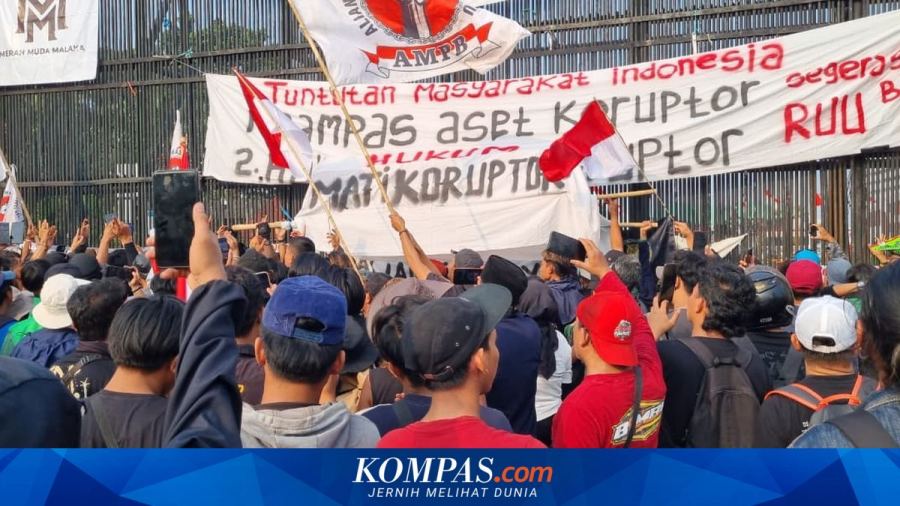 Demo 27 Agustus Tuntut Penuntasan RUU Perampasan Aset, Ini Respons Istana hingga DPR