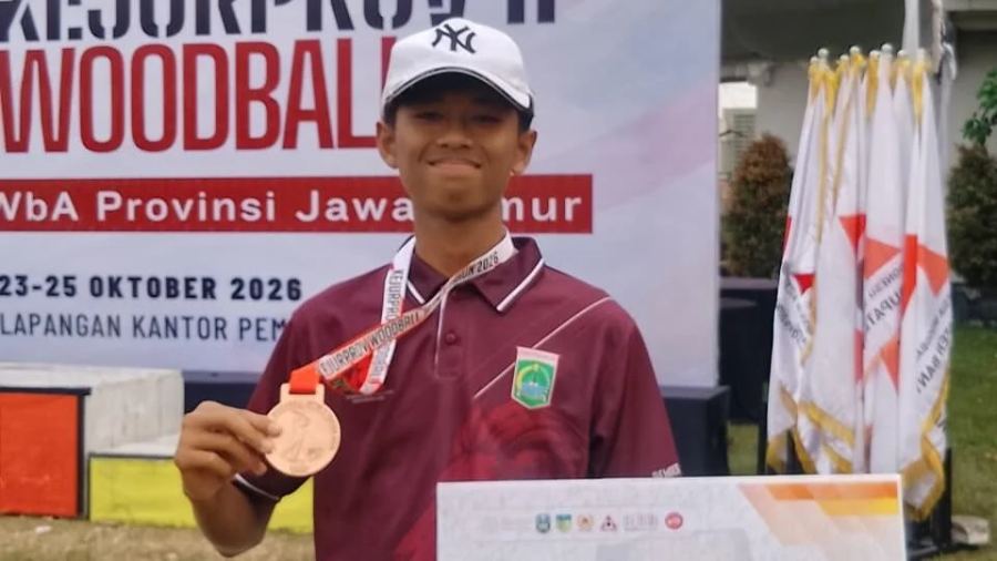 Siswa SMK Mutu Gondanglegi Raih Perunggu Kejurprov Woodball Jatim