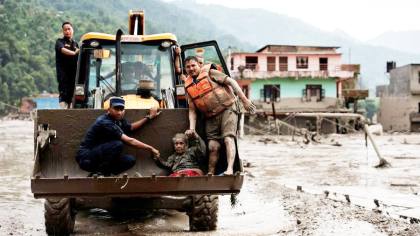 Foto-Foto Terkini Nepal Usai Banjir Dahsyat, Kondisinya Bikin Hati Sedih