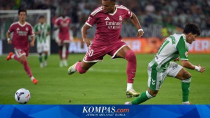 Real Betis Vs Real Madrid 1-0, Respons Mourinho soal Kekalahan Pertama