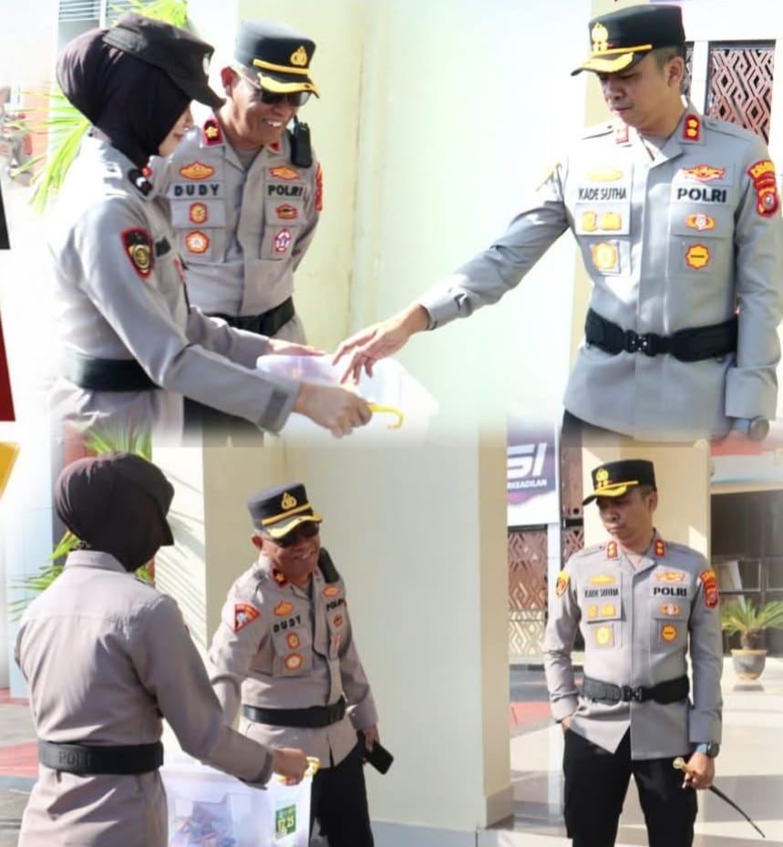 Polres Buton Utara Galang Dana untuk Korban Gempa NTT