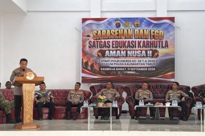 Sespimti Polri perkuat edukasi deteksi dini karhutla di Samboja Barat