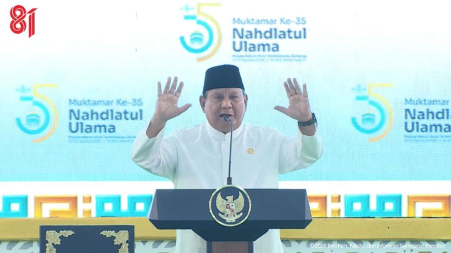 Prabowo Janji Pesantren-Sekolah NU Dapat 4 Layar Interaktif Panel