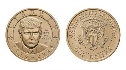 AS Luncurkan Koin Dolar dengan Gambar Trump untuk Rayakan 250 Tahun Kemerdekaan