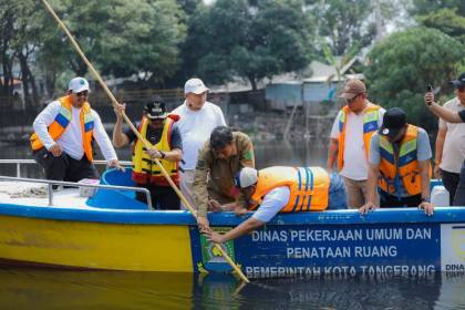 Wali Kota Tangerang: Tinggi muka air Cisadane turun dari batas normal
