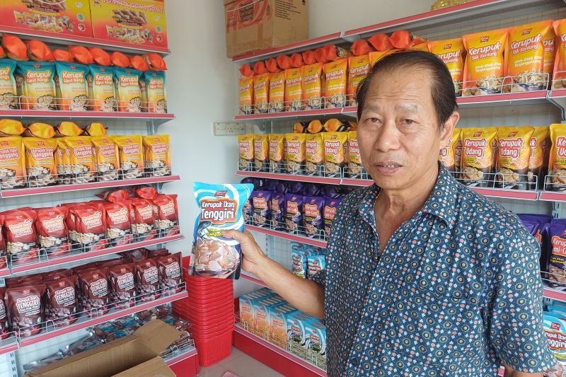 Geliat kerupuk ikan Tanjungpinang go internasional