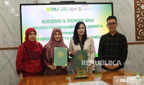 UMJ dan USNI Teken MoU, Perkuat Kolaborasi Tridarma Perguruan Tinggi