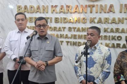 Barantin usulkan instalasi karantina besar perkuat Palu simpul dagang