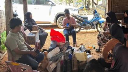 PT Vale Serahkan Mesin Press ke BSI Nampah, Dorong Pengelolaan Sampah Bernilai Ekonomi