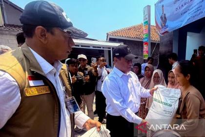 Bulog dan Bapanas salurkan 181 ribu ton beras bantuan pangan di Jabar