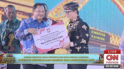 Tana Tidung Raih Apresiasi Pemda Pengelolaan Sampah & Lingkungan Asri