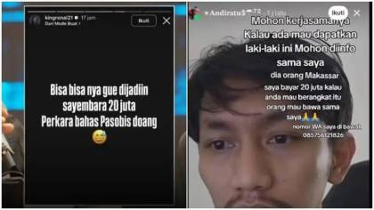 Siapa Mr Lombenk? Namanya Muncul di Akun Andiratu saat Sayembara Pembongkar Jaringan Passobis Ramai