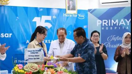 Foto-foto Anniversary ke-15 Primaya Hospital Makassar Dihadiri Aksa Mahmud