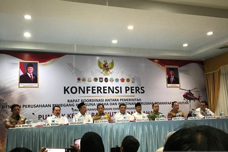 Polri tetapkan 138 tersangka karhutla, delapan korporasi dalam proses