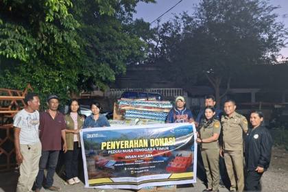 ANTARA salurkan bantuan untuk korban gempa di Flores