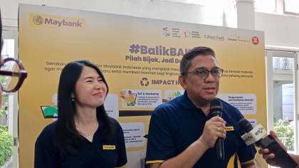 Maybank Indonesia Ajarkan Upcycling Sampah ke Ribuan Siswa
