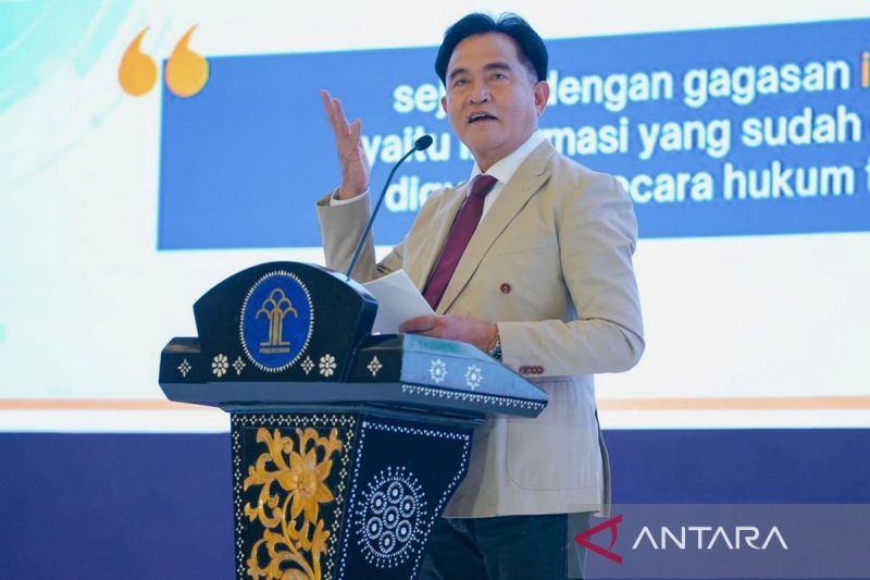 Yusril: Penanganan hukum kericuhan usai demo harus tanpa pandang bulu