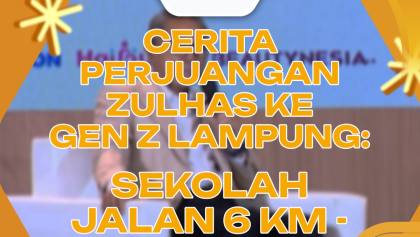 Video: Cerita Perjuangan Zulhas: Sekolah Jalan 6 KM -Cari Ikan di Laut