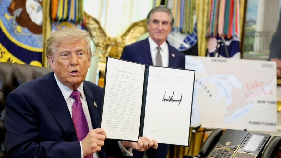 Sewot dengan Kanada, Trump Ubah Nama Danau Ontario Jadi Danau Amerika