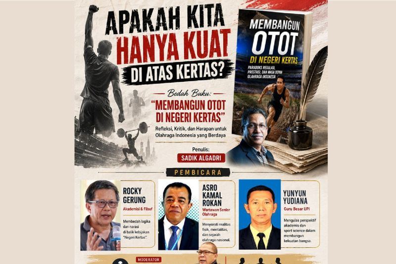 “Membangun Otot di Negeri Kertas” buka gagasan pembenahan olahraga