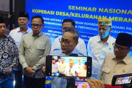 Menko Pangan sebut pemerintah siapkan akses permodalan melalui KDKMP