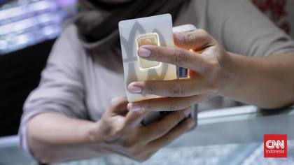 Harga Emas Antam Naik Rp10 Ribu Jadi Rp2,750 Juta per Gram