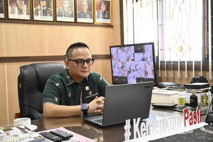 Kemenkum Sultra Ikuti Diskusi Strategi Kebijakan Evaluasi Pengawasan Notaris | LPP RRI
