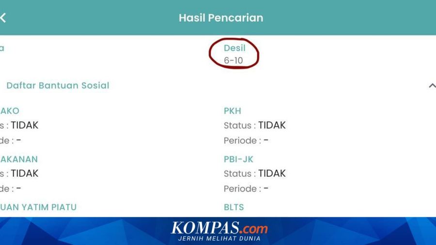 Cek Desil Bansos dan Perbarui Data DTSEN, Begini Caranya