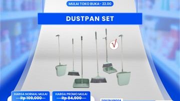 Alat Kebersihan Banting Harga di Transmart Full Day Sale
