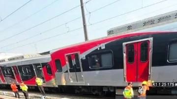 KNKT Akan Investigasi KRL Anjlok di Stasiun Jakarta Kota