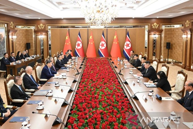 Saat di China, Kim Jong-un diduga bahas soal dialog dengan AS