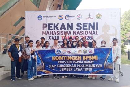 Sepenggal cerita perjalanan panjang peserta Papua Barat di Peksiminas