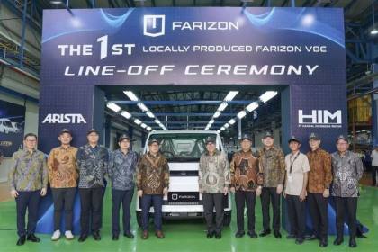 Farizon Resmikan Pabrik Perakitan Kendaraan Niaga Pertama di Luar Negeri yang Berlokasi di Indonesia, V8E Hasil Rakitan Lokal Mulai Diproduksi