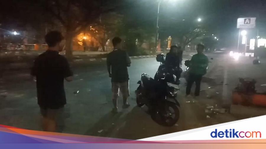 Tawuran Geng Motor Vs Warga di Mariso Makassar, 2 Remaja Ditangkap