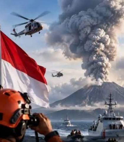 Sinyal Terakhir Terdeteksi di Pulau Sebesi, Basarnas Kerahkan Helikopter dan Kapal Telusuri Jejak Lima Jurnalis dan ABK yang Hilang di Selat Sunda