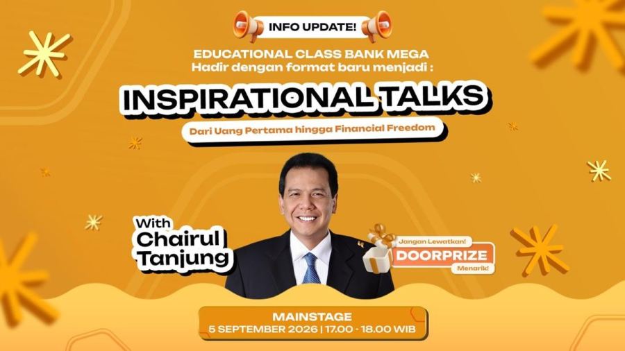 Yuk, Intip Kisah Inspirasi Chairul Tanjung di Financial Festival 2026