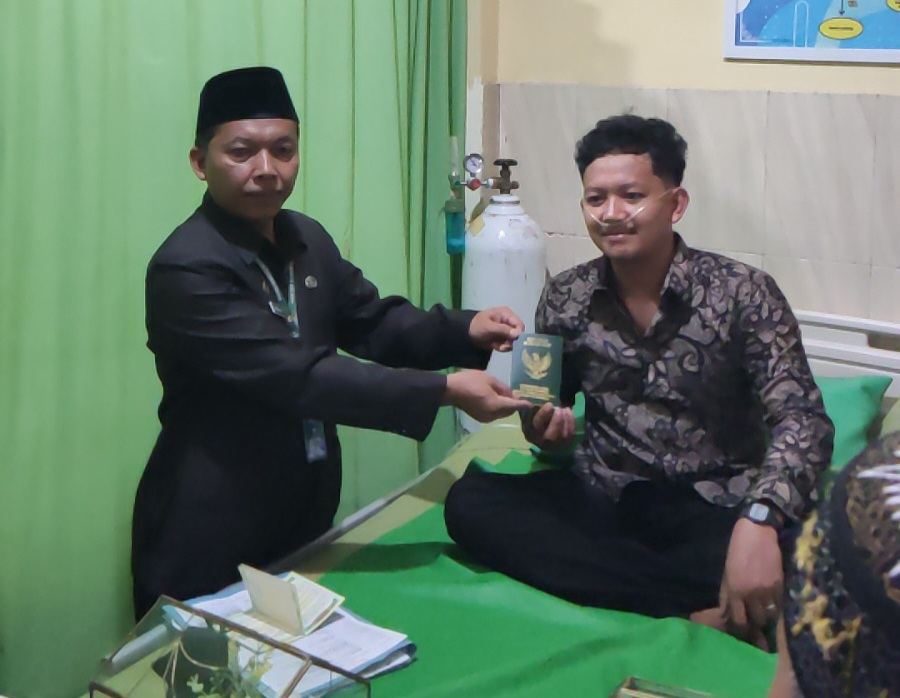 Calon Pengantin Sakit, KUA Kutasari Layani Akad Nikah di Puskesmas