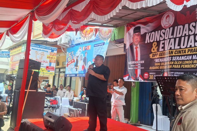 Gerakan Cinta Prabowo pasang badan kawal prabowo sampai 2029