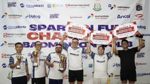 Spartan Fun Badminton 2026 Jadi Ajang Pererat Kelompok Wartawan