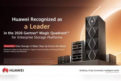 Huawei Raih Gelar "Leader" dalam Gartner® Magic Quadrant™ for Enterprise Storage Platforms 2026