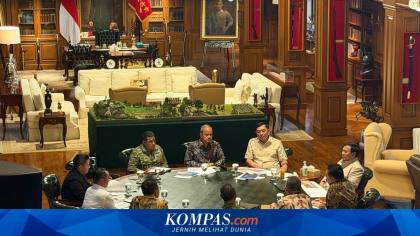 Prabowo Bertemu Jaksa Agung dan Satgas PKH, Terima Laporan Hasil Penertiban Kawasan Hutan