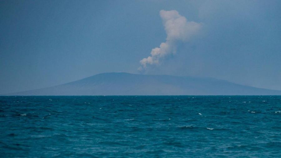 Gunung Anak Krakatau Kembali Erupsi Kamis Pagi